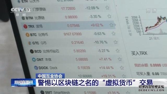 中国互金协会：警惕以区块链之名的“虚拟货币